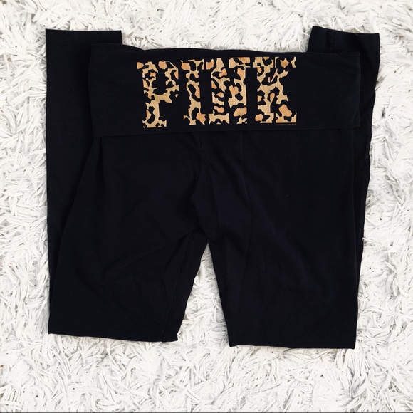 PINK Victoria's Secret Pants - Victoria’s Secret Pink Cheetah Print Yoga Pants XS
